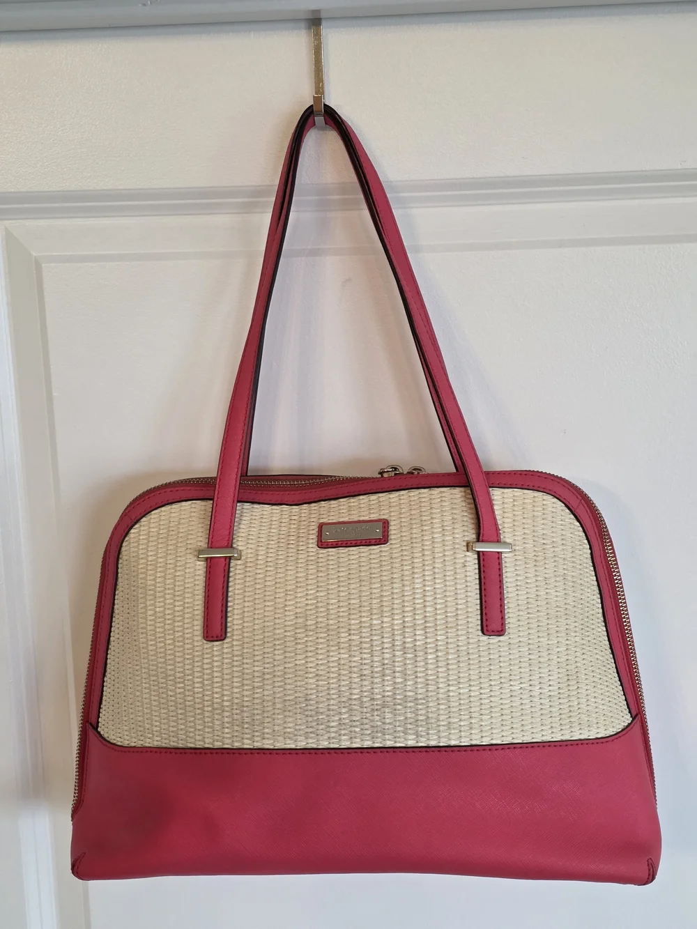 Kate Spade New York a Kate Spade Cedar Street Straw Maise handbag